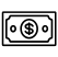 dollar bill icon