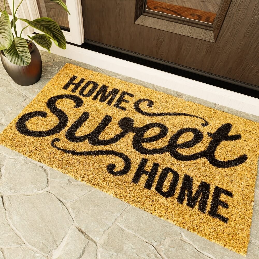 home sweet home doormat